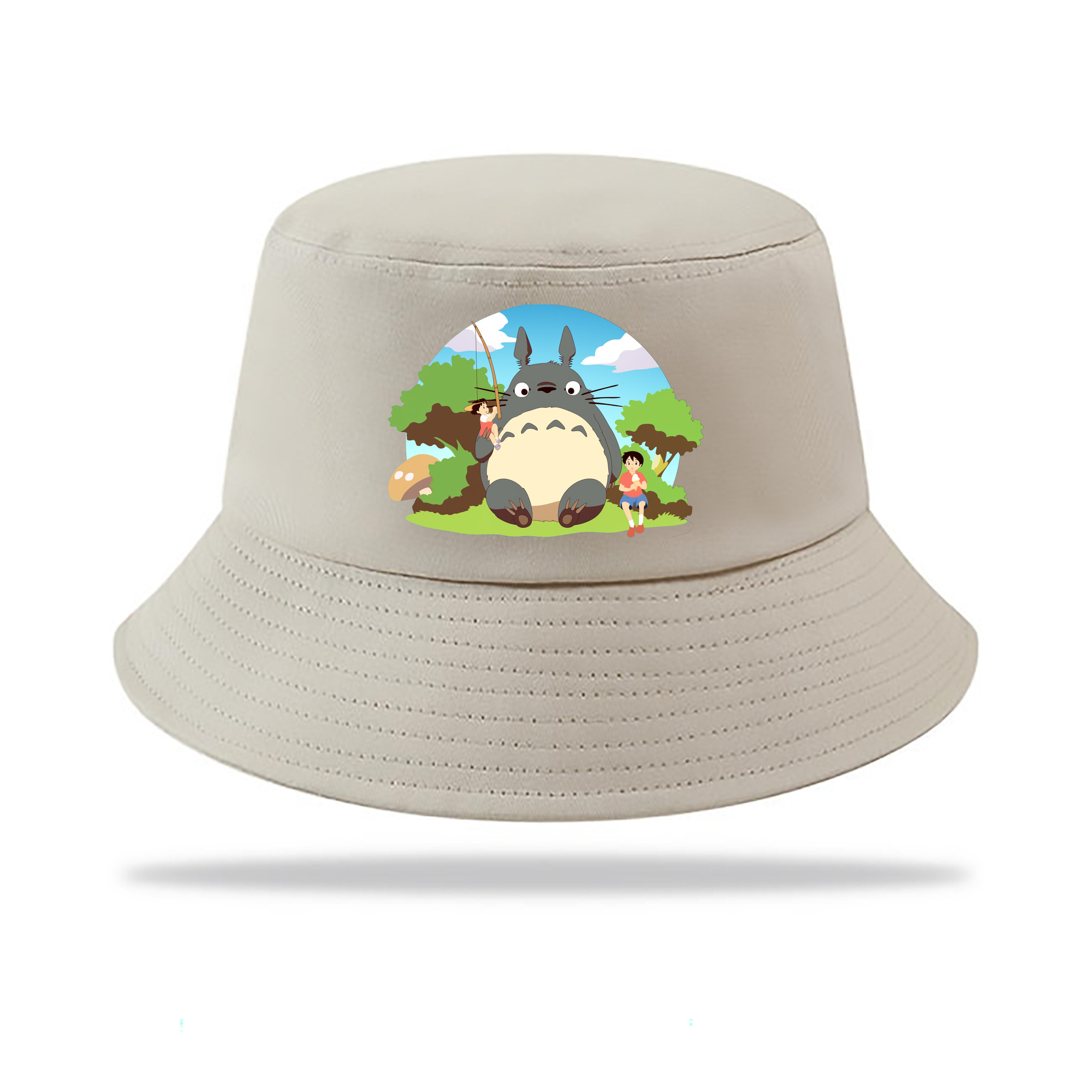 （画像用） となりのトトロ 草壁メイ 草壁サツキ My Neighbor Totoro Satsuki Kusakabe Mei Kusakabe アウトドア日除けバケットハット
